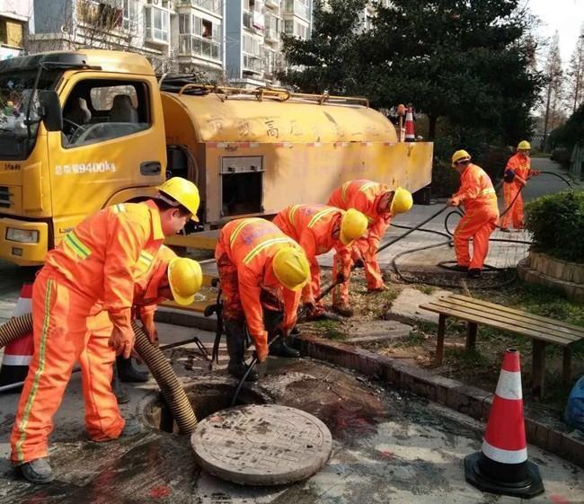 石碣镇市政管道清淤